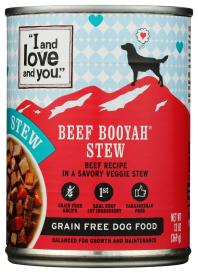 Beef Booyah Stew Dog 13 Oz