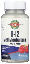 B-12 Methylcblmn 1000mcg-rasp 90 Tab