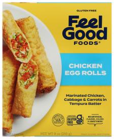 Gluten-free Chicken & Vegetable Egg Rolls 9 Oz