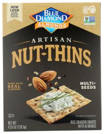 Gluten-free Multi-seeds Artisan Nut-thins Crackers 4.25 Oz