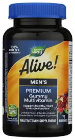 Edpb Alive! Men's Gummy 75 Gum