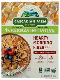 Organic Hearty Morning Fiber Cereal 14.6 Oz