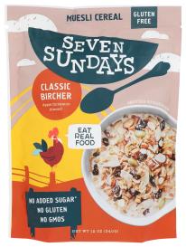 Gluten-free Classic Bircher Apple Cinnamon Almond Muesli 12 Oz