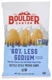 Reduced Sodium Kettle Chips 6.5 Oz