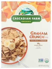 Organic Graham Crunch Cereal 9.6 Oz