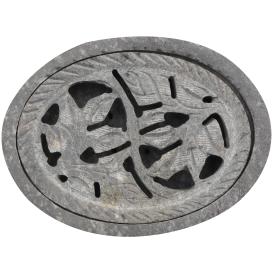 Soapdish Twin Vines Oval 1 Ct