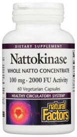 Nattokinase Whole Natto 100mg 60 Veg