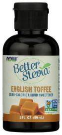 Stevia Liquid English Toffee 2 Oz