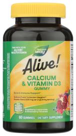 Alive! Calcium Gummies 60 Chw