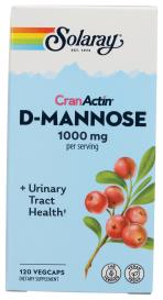 D-mannose W/ Cranactin 120 Veg
