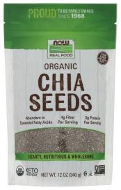 Org Black Chia Seeds 12 Oz