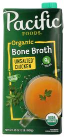 Organic Unsalted Chicken Bone Broth 32 Oz