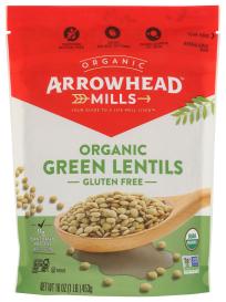 Org Green Lentils 16 Oz