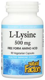L-lysine 500 Mg 90 Veg
