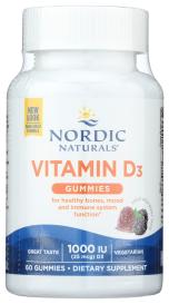 Vitamin D3 Gummies Wild Berry 60 Gum