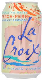 Sparkling Peach Pear Water 12 Oz