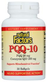 Pqq-10 Ubiquinol 200 Mg 30 Sg