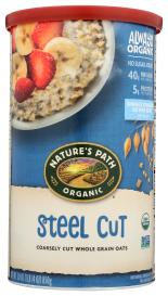 Org Steel Cut Oats Canister 30 Oz