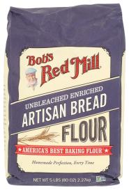 Unbleached Enriched Artisan Bread Flour 80 Oz