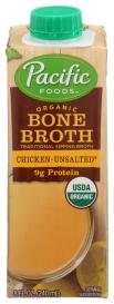 Organic Unsalted Chicken Bone Broth 8 Oz