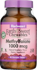 Earthswt Methylfolate 1000mcg 9 90 Chw