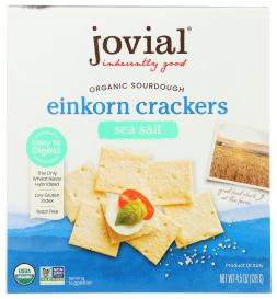 Organic Sea Salt Sourdough Einkorn Crackers 4.5 Oz