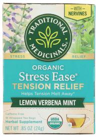 Organic Stress Ease Herbal Tea 16 Ct