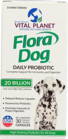 Dog Flora Probiotic Cap 30 Veg
