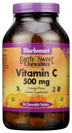 Earthswt Vit C 500mg Orange 90 Chw