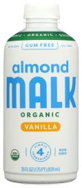 Organic Gum-free Vanilla Almond Malk 28 Oz