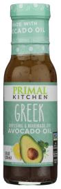 Gluten-free Keto Vegan Avocado Oil Greek Dressing & Marinade 8 Oz