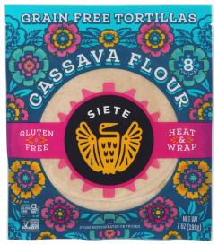 Grain Free Tortilla Cassava 7 Oz