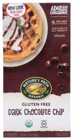 Organic Gluten-free Vegan Dark Chocolate Chip Waffles 7.4 Oz