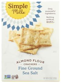 Gluten-free Fine Ground Sea Salt Almond Flour Crackers 4.25 Oz