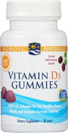 Vitamin D3 Gummies Trvl Size 20 Gum