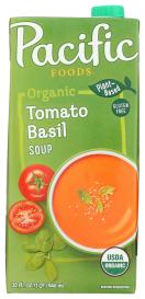 Organic Vegan Creamy Tomato Basil Soup 32 Oz