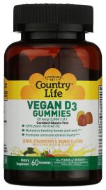 Vegan D3 Gummies 1000 Iu 60 Gum