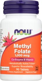 Methyl Folate 1000 Mcg 90 Tab
