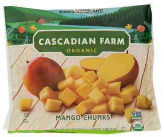 Organic Frozen Mango Chunks 10 Oz