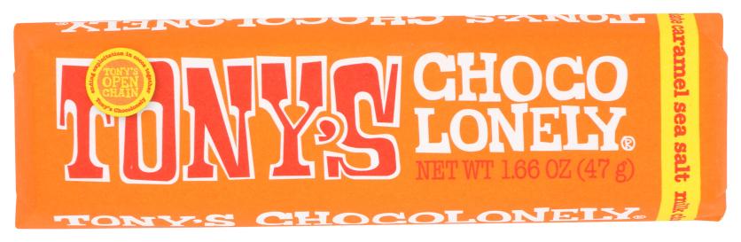 Fair Trade Caramel Sea Salt 32% Milk Chocolate Bar 1.66 Oz