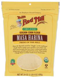 Organic Golden Masa Harina Corn Flour 24 Oz