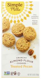 Gluten-free Vegan Toasted Pecan Crunchy Almond Flour Cookies 5.5 Oz
