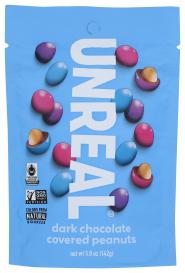 Fair Trade Dark Chocolate Peanut Gems 5 Oz