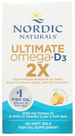 Edpb Ult Omega 2x Vit D3 60 Sg