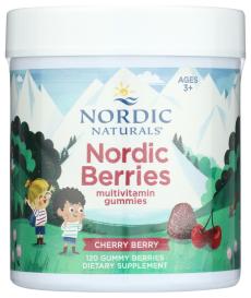 Nordic Berries Cherry Gummies 120 Gum