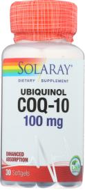 Ubiquinol Coq-10 100 Mg 30 Sg