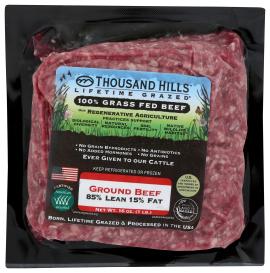 Regenerative 100% Grassfed Ground Beef 85% Lean/15% Fat (gold) 16 Oz