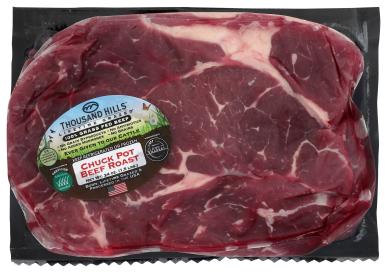 Regenerative 100% Grassfed Beef Chuck Pot Roast (gold) 24 Oz