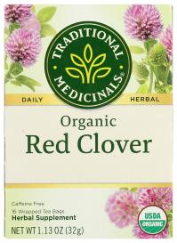 Organic Red Clover Herbal Tea 16 Ct