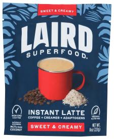 Sweet N Creamy Instant Latte Mix With Adaptogens 8 Oz